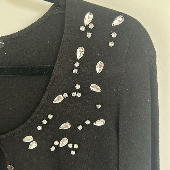 CYC Black embellished cardigan - Picture 2 of 5
